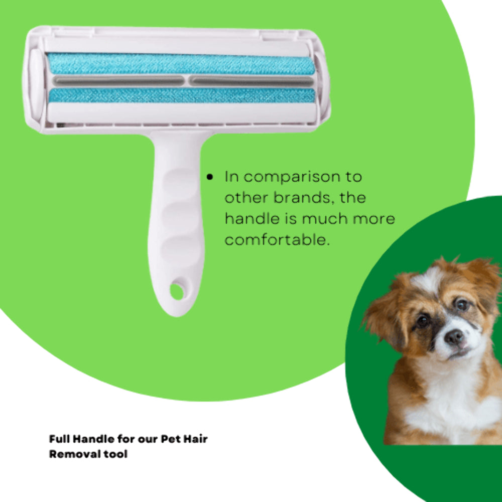 Reusable Dog and Cat Hair Remover Roller for Furniture, Couch, Carpet and Car Seat